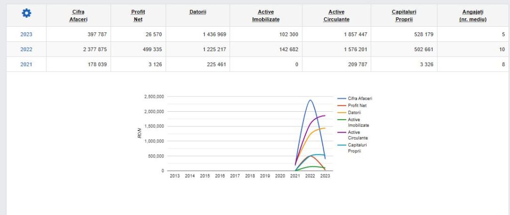 FURNISOFT SRL situatie financiara
