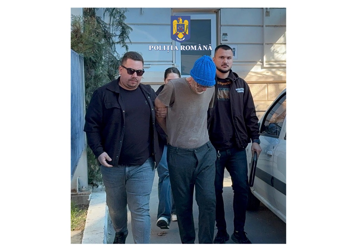 FOTO VIDEO Tâlhării în Năvodari, în plină zi! Suspectul principal are 50 de ani și a fost ÎNCĂTUȘAT de oamenii legii