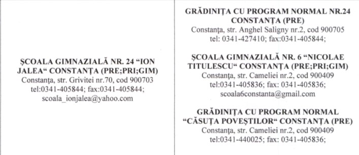 Școala Gimnazială Nr. 6 Nicolae Titulescu arondată Școala 24 școli
