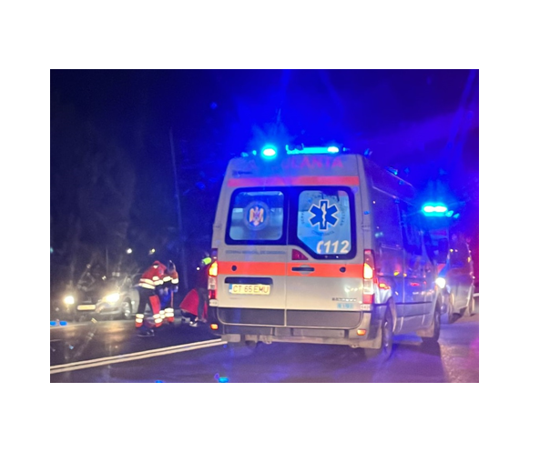 Agigea: Șoferul care accidentat pietonul ce traversa prin loc nepermis era BĂUT