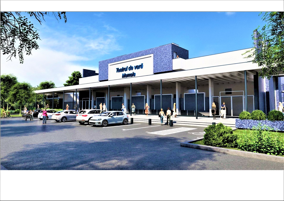 FOTO Reabilitarea și modernizarea Teatrului de Vară Mamaia intră în linie dreaptă. Florin Mitroi a semnat ordinul de începere a execuției lucrărilor