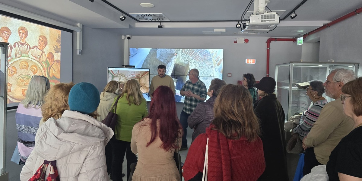FOTO VIDEO Mormântul pictat Hypogeu, inclus după 37 de ani în circuitul turistic: Specialiștii MINAC au oferit gratuit tururi ghidate iubitorilor de istorie. Cum arată monumentul unic din epoca romană