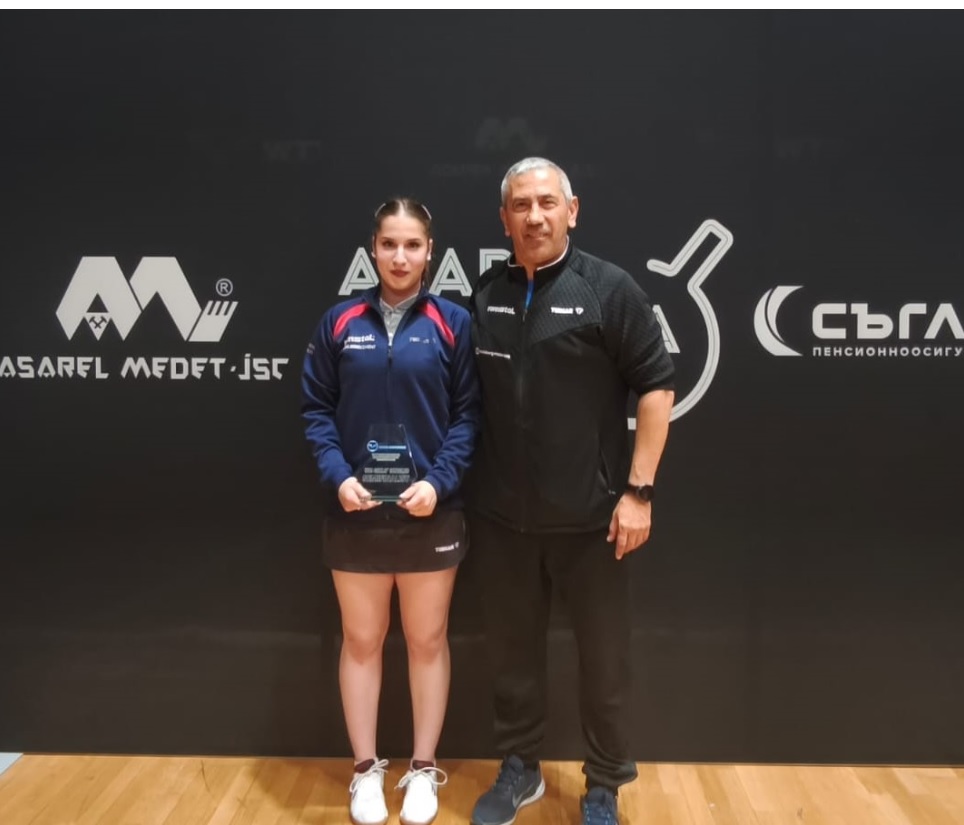 Constănțeanca Bianca Mei-Roșu a obținut medalie de bronz la tenis de masă la WTT Youth Contender Panagyurishte 2025