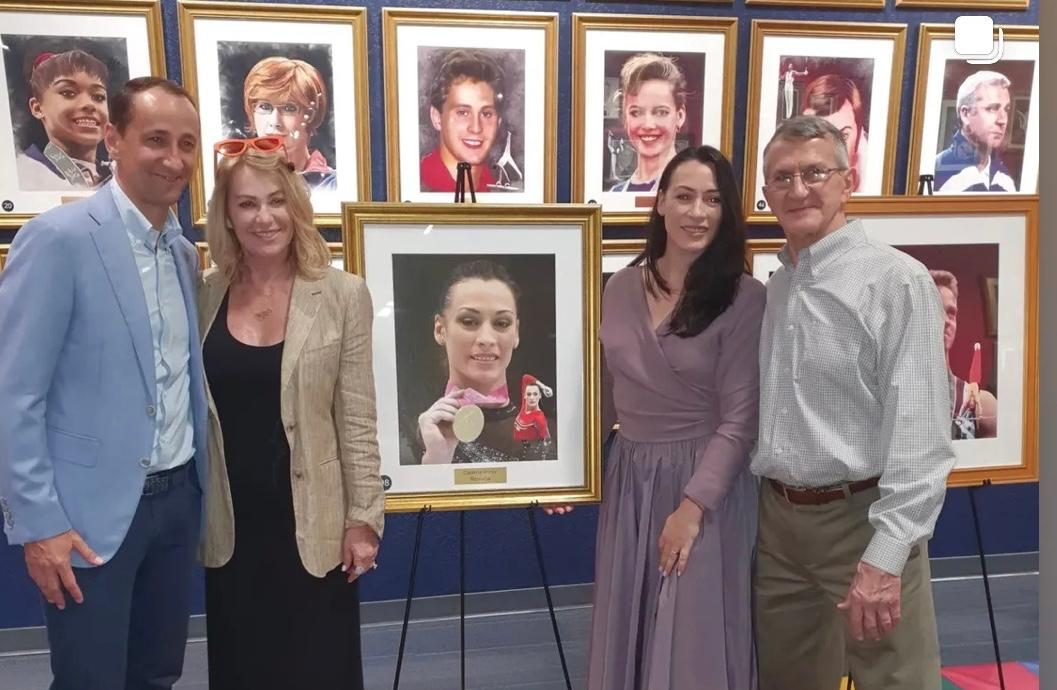 Constănțeanca Cătălina Ponor a fost primită în Gymnastics Hall of Fame, la Oklahoma. Nadia Comăneci i-a fost alături