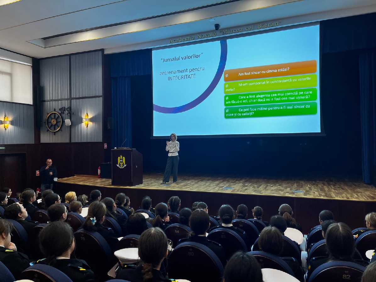 Colegiul Național Militar din Constanța a găzduit primul seminar de leadership feminin