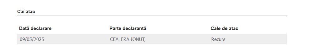 Ionuț Cealera recurs Agenția Națională de Integritate