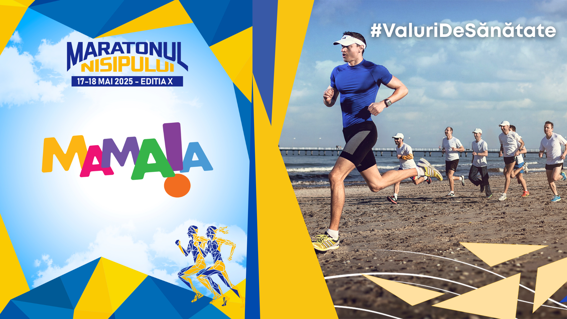 Valuri de sănătate și mișcare la malul mării: OMD Mamaia Constanța, partener oficial al evenimentului sportiv Maratonul Nisipului 2025