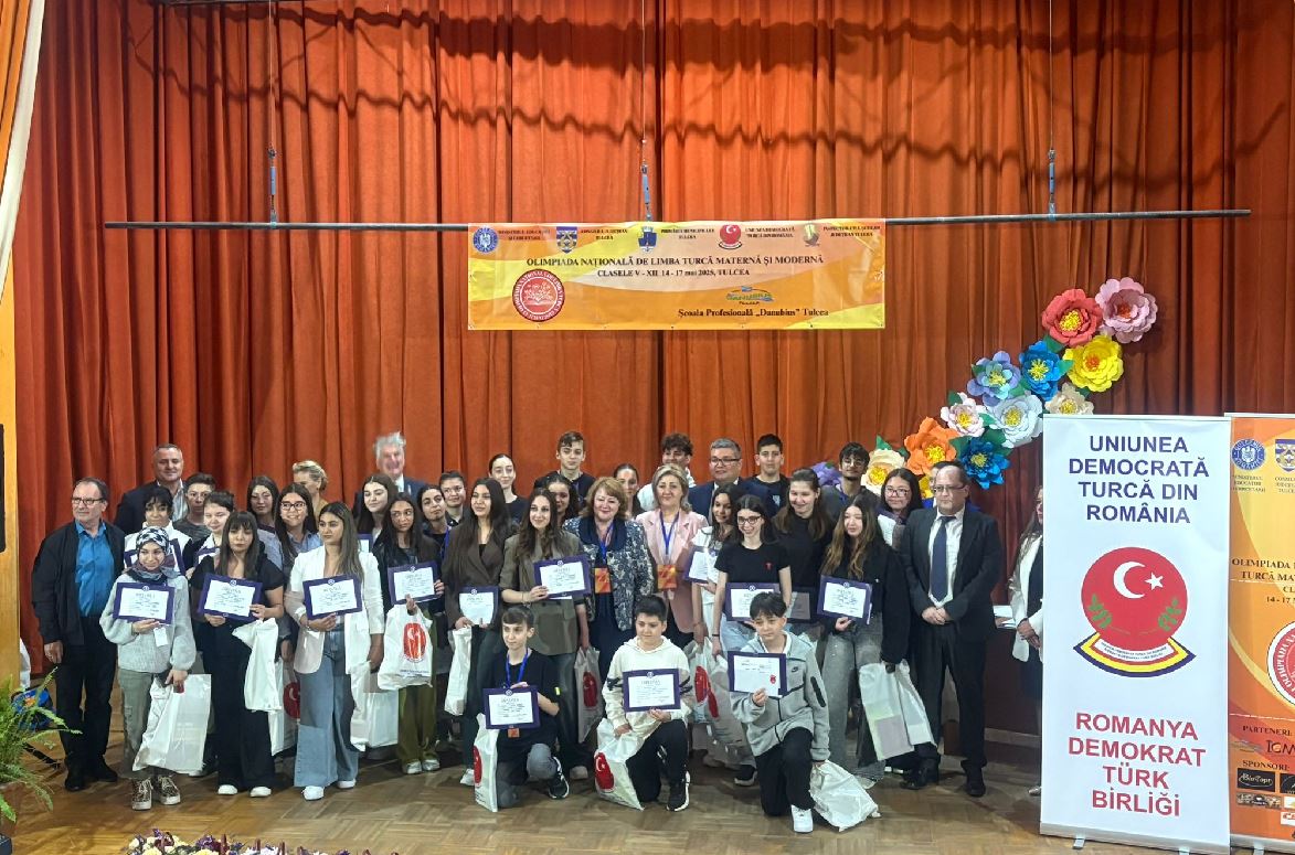 Performanță remarcabilă pentru eleva Ada Feyza de la Liceul Teoretic Ovidius la Olimpiada Națională de Limba Turcă