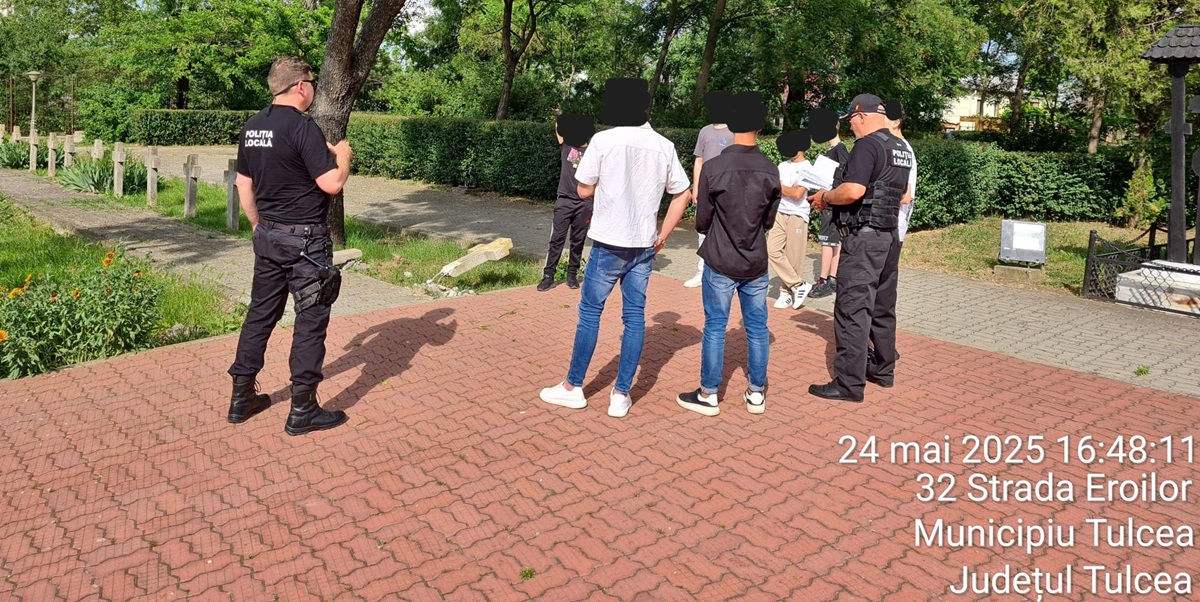 Cruci vandalizate în Cimitirul Eroilor! Poliția Locală: condamnăm ferm astfel de fapte