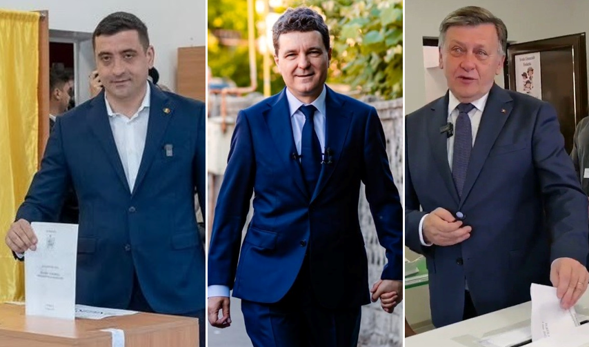 Rezultate exit-poll: George Simion dat câștigător de Avangarde și INSCOP. Nicușor Dan și Crin Antonescu se bat pentru locul 2