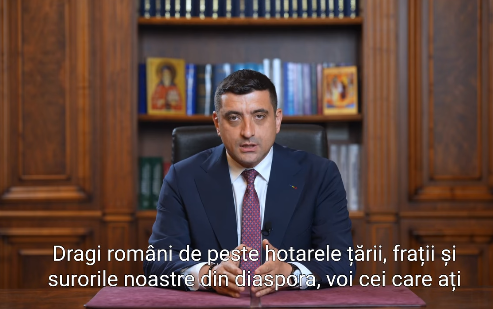 George Simion, mesaj pentru românii din diaspora: Ați scris istorie! Astăzi ați demonstrat că sângele românesc nu se diluează odată cu distanța!