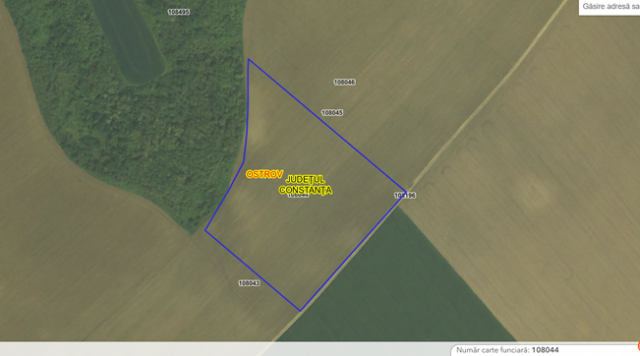 Mai multe parcele de teren agricol din Ostrov, scoase la licitație într-un dosar de executare silită. Cui aparțin acestea