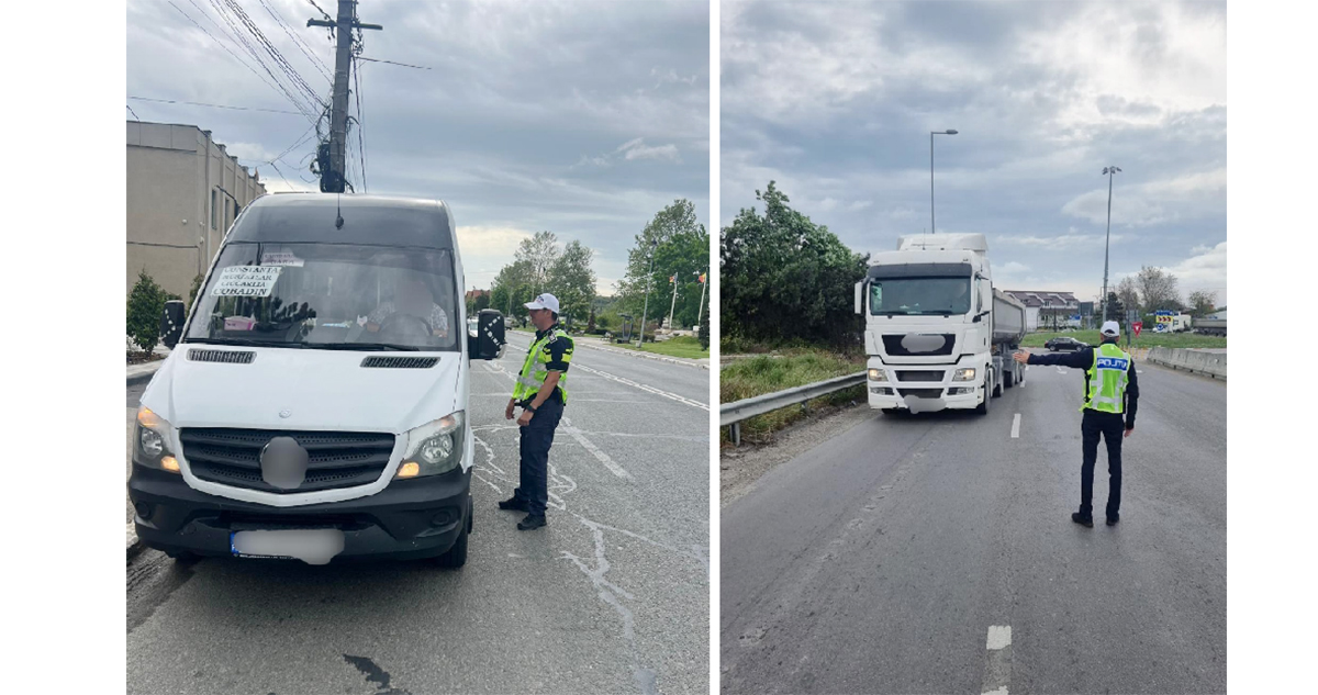 Acțiunea Truck & Bus în județul Constanța: Sunt verificate în trafic autobuzele și camioanele