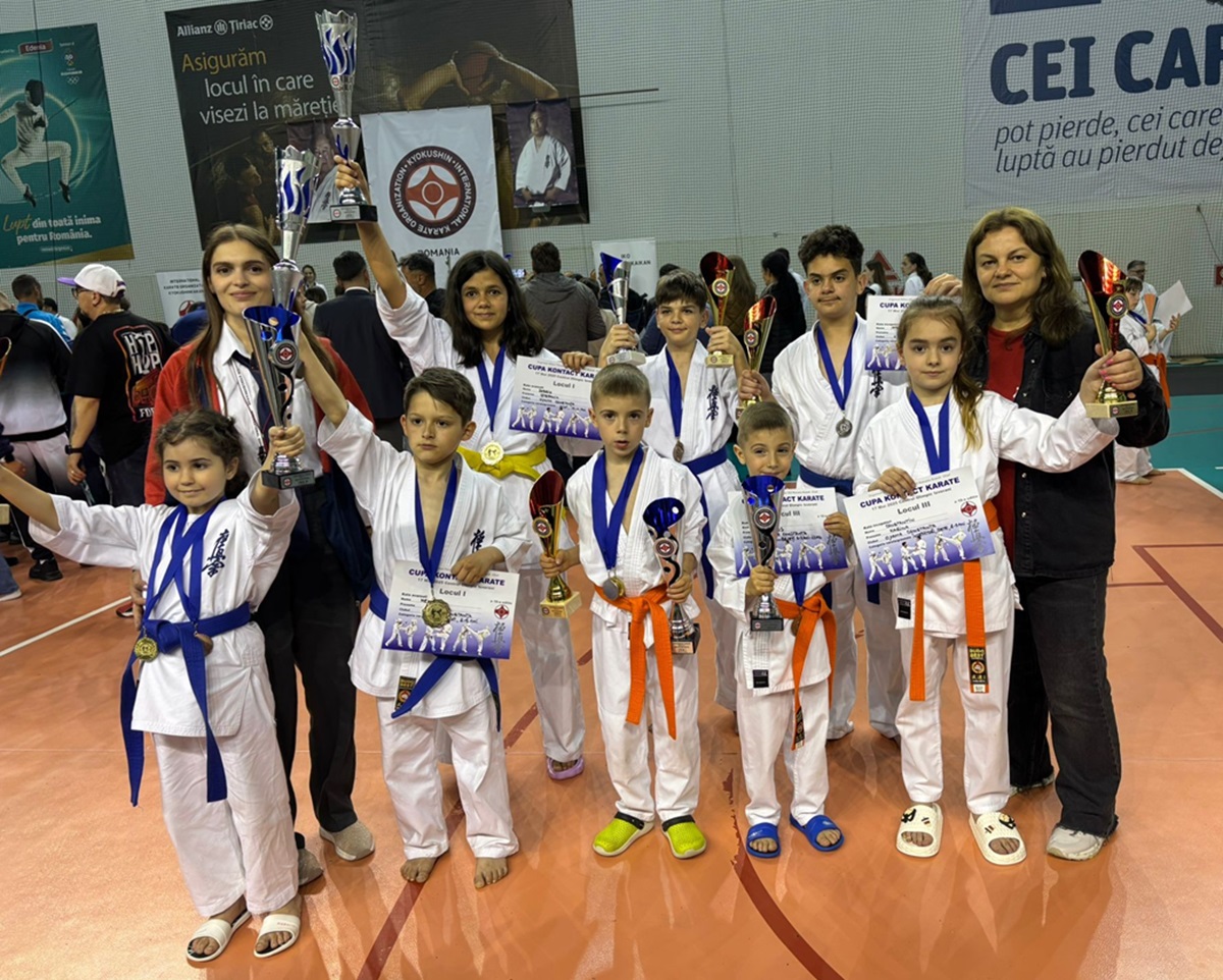 Clubul Sportiv Oyama Constanța, rezultate remarcabile la Cupa Kontact Karate! Iată cine a urcat pe podium