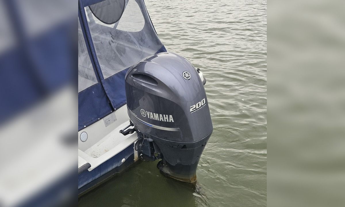 FOTO Motor de barcă de 6.000 de euro, căutat în Marea Britanie, găsit de Garda de Coastă, la Sulina