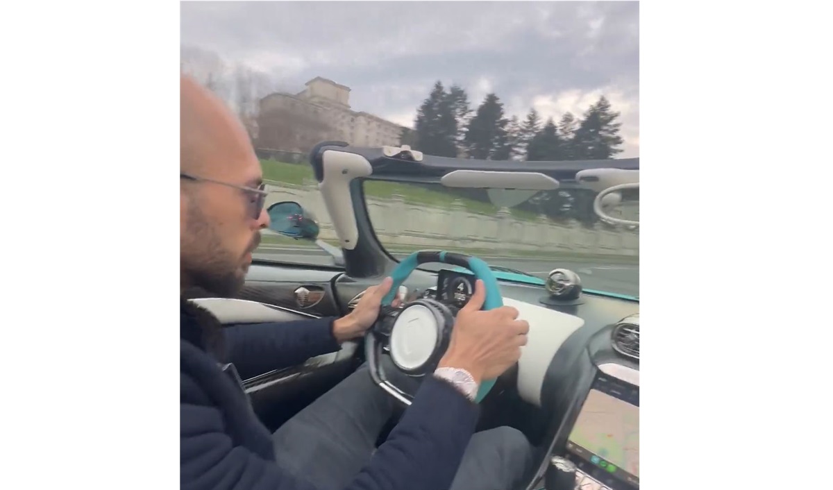 Andrew Tate și-a recuperat permisul după ce a fost prins cu 196 km/h: Instanța i-a admis contestația