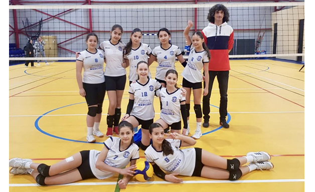 CS Medgidia participă la Turneul Final al Campionatului Național de Minivolei Under 13