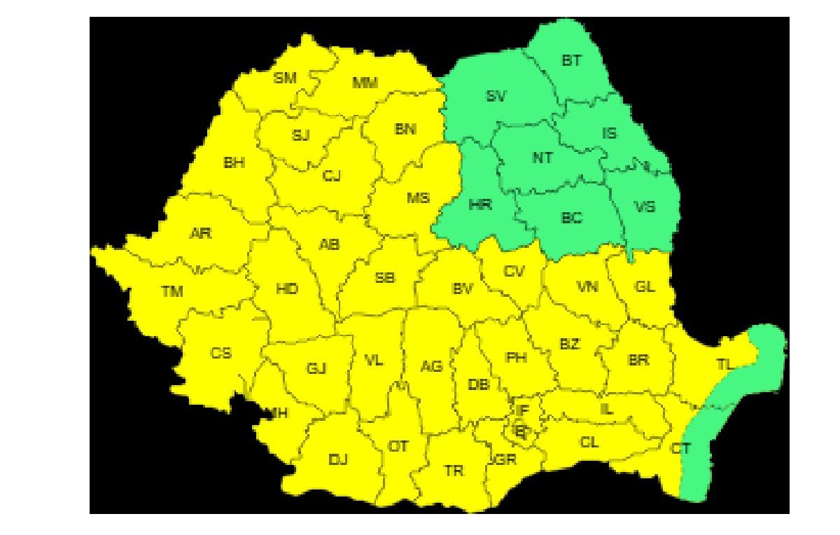 Dobrogea sub cod galben de caniculă: val de căldură și disconfort termic ridicat în regiune