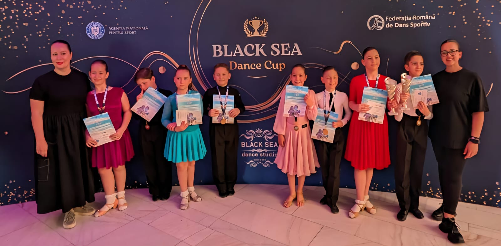 FOTO Constanța: Peste 500 de copii și tineri au participat, în week-end, la Concursul Național de Dans Sportiv Black Sea Dance Cup, ediția a VI-a