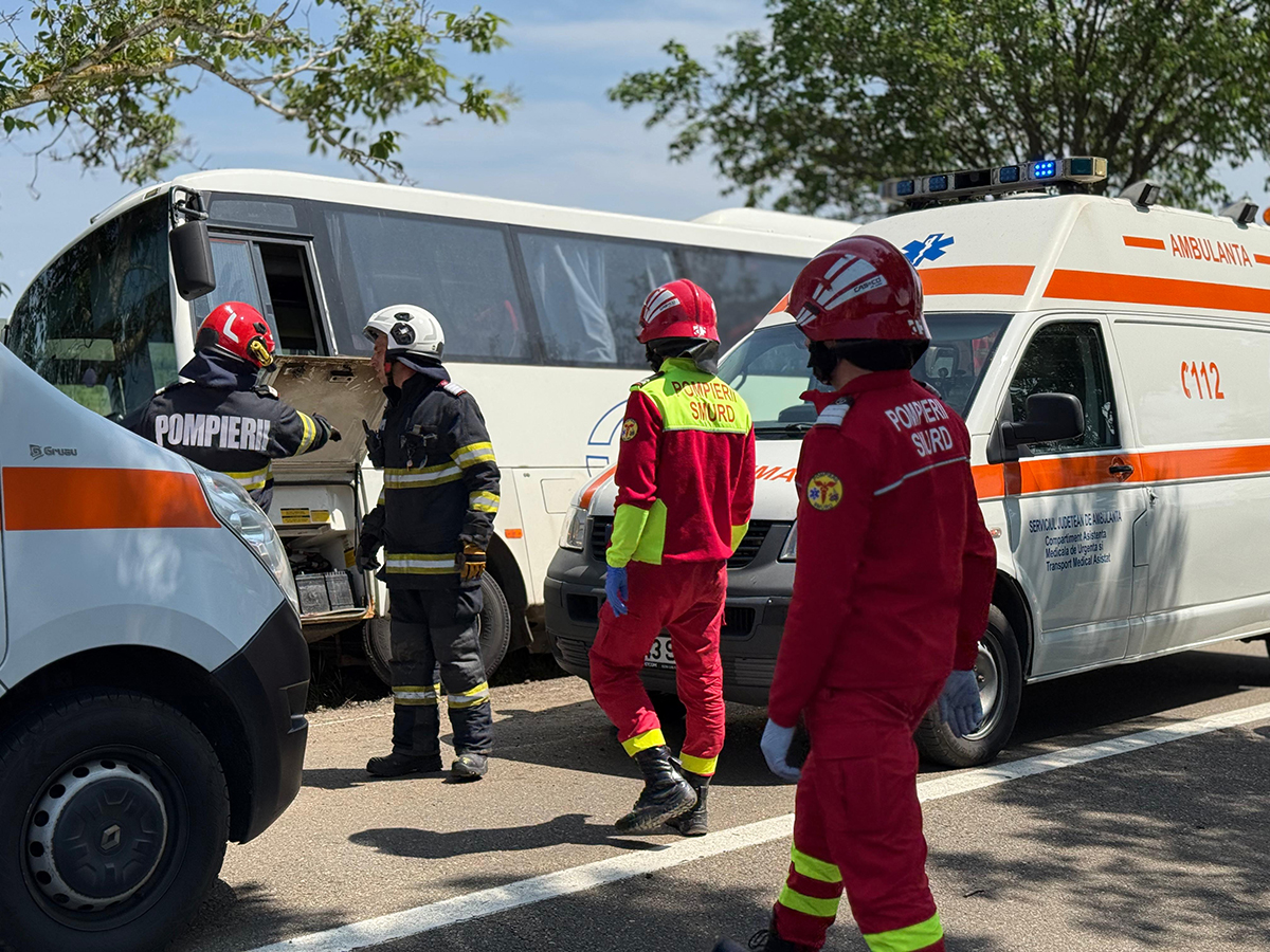 ALERTĂ la Spitalul Clinic CFR din Constanța: La fața locului intervin mai multe autospeciale ISU și SAJ