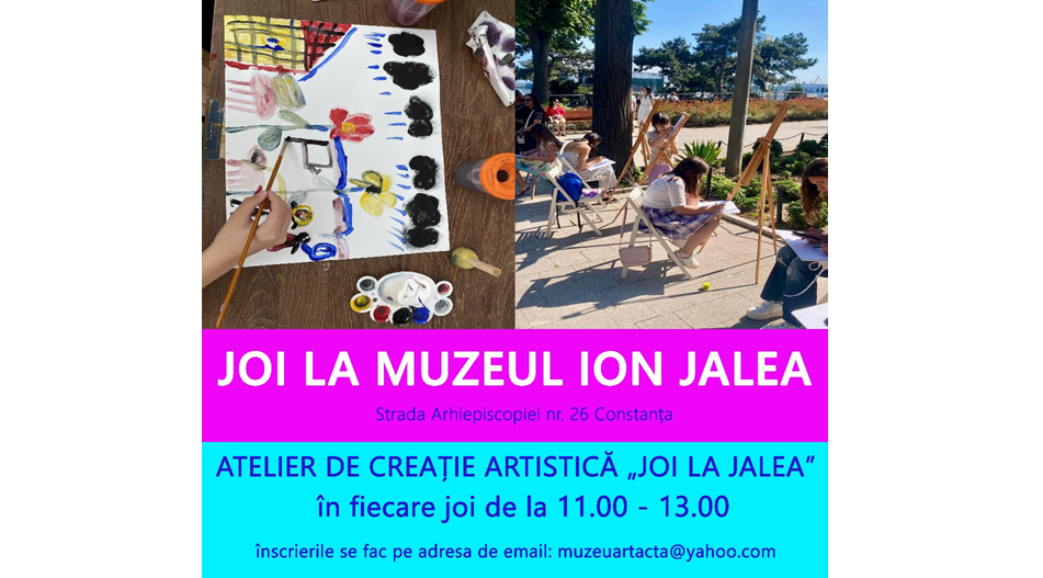 Muzeul de Sculptură din Constanța lansează programul Joi la Jalea: Ateliere creative pentru public, în inima patrimoniului sculptural românesc