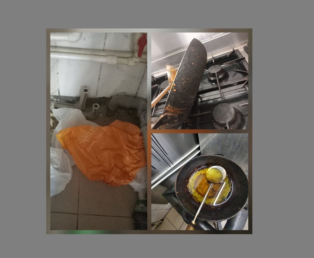 FOTO VIDEO Restaurantul indian Ganesha, luat în vizor de Protecția Consumatorilor: Colac de toaletă depozitat pe cuptorul cu pizza, spun comisarii