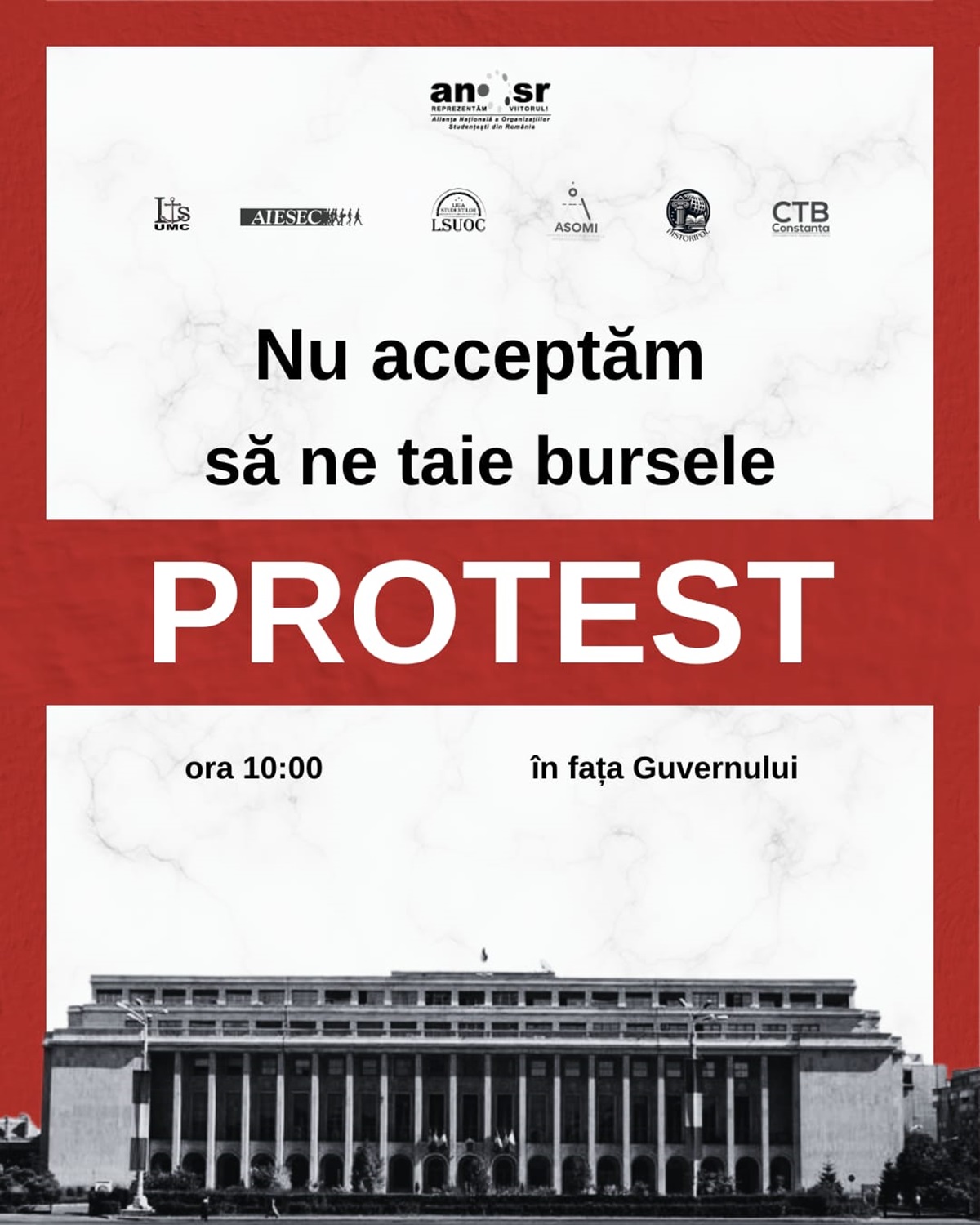 Protest-Studenți