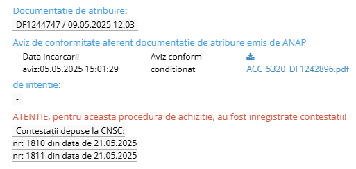 contestație CNSC dezinsecție Constanța