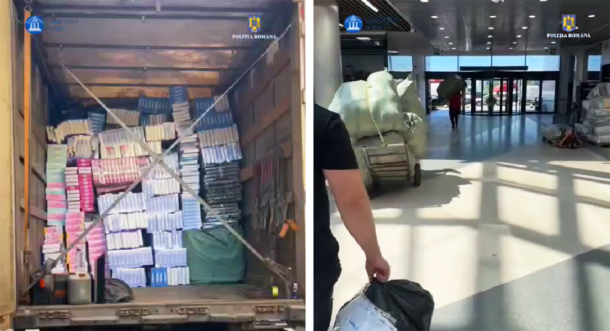 VIDEO Razii fulger în Constanța: Marfă contrafăcută în valoare de 220.000 de euro, confiscată în cadrul Operațiunii Jupiter