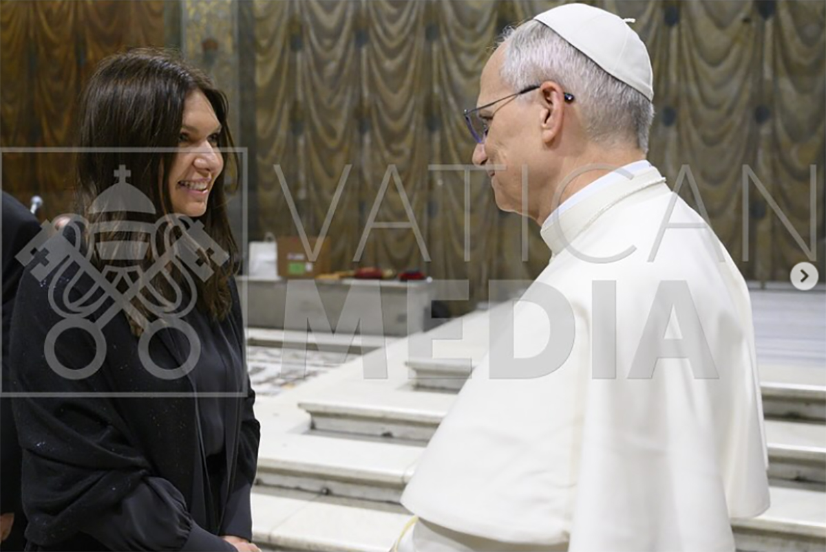 Simona Halep, întâlnire EMOȚIONANTĂ cu Papa Leon al XIV-lea