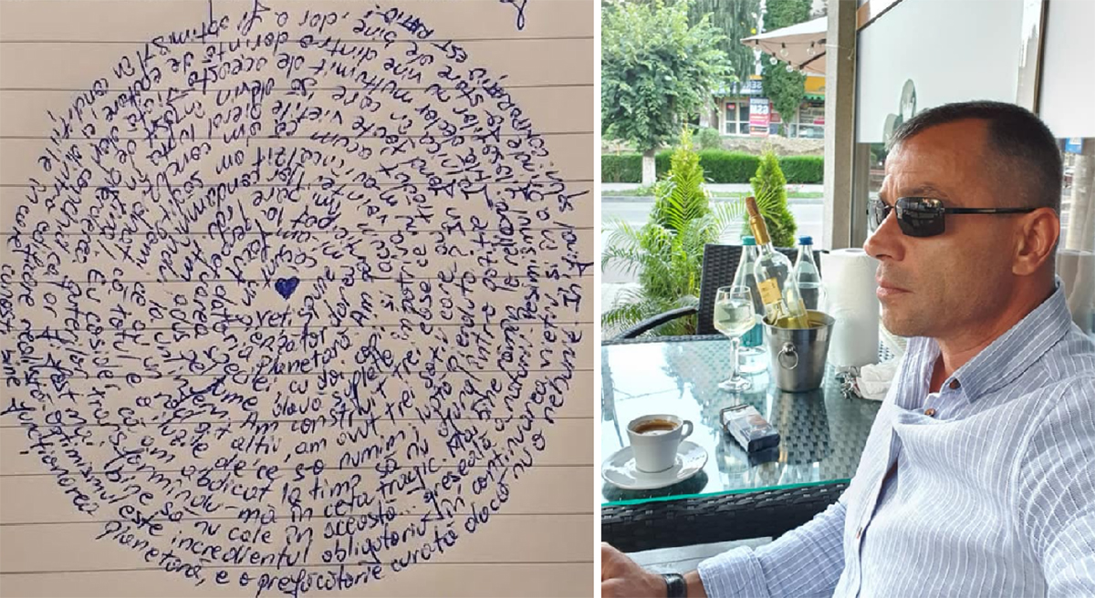 Ce a scris criminalul Teodorei Marcu cu câteva zile înainte să îi curme viața: Posibile tulburări psihice pe fondul consumului de droguri