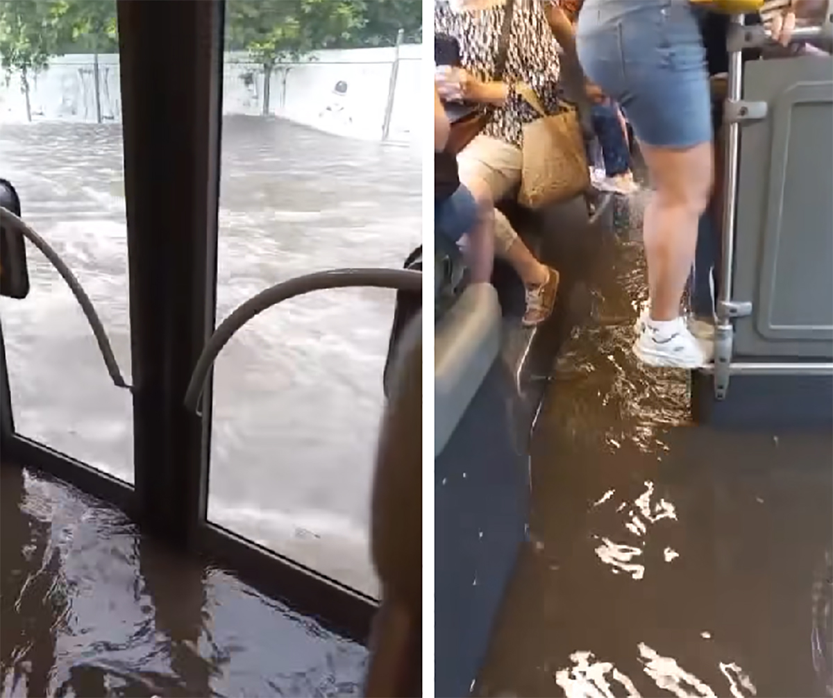 Ploaie ISTORICĂ la București
