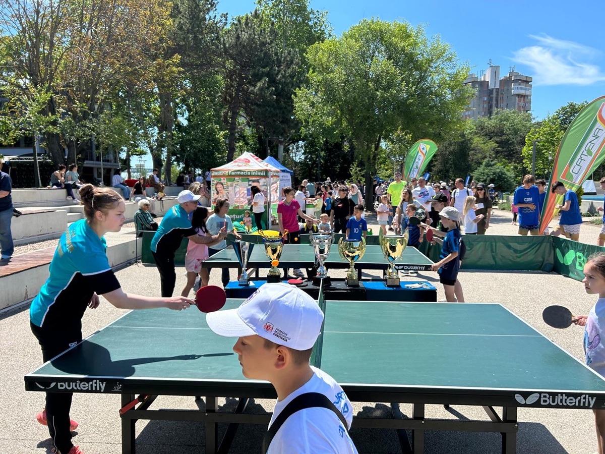 FOTO Constanța sărbătorește copilăria prin sport, joacă și culoare în Parcul de la Gară