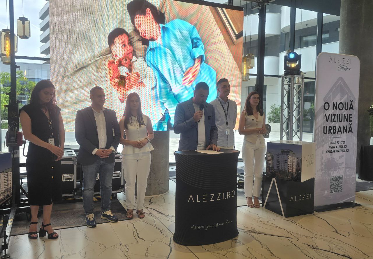 FOTO VIDEO Proiectul Alezzi Citadine, un capitol nou în extinderea viziunii Alezzi către inima orașului Constanța, lansat oficial astăzi