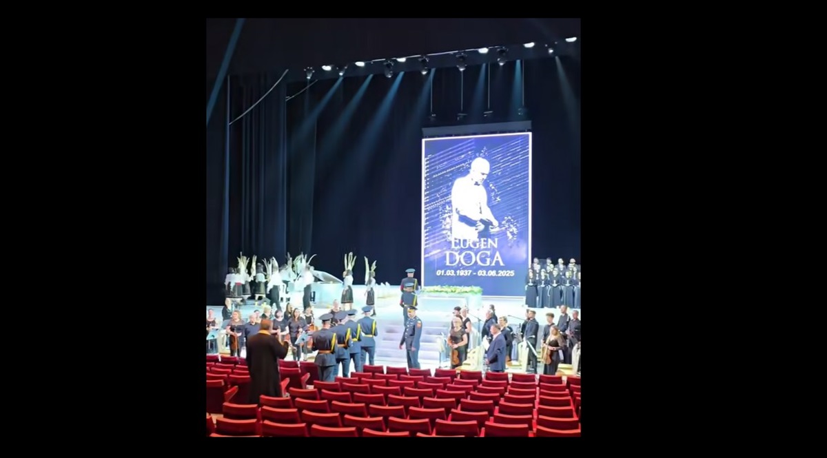 Eugen Doga înmormântare