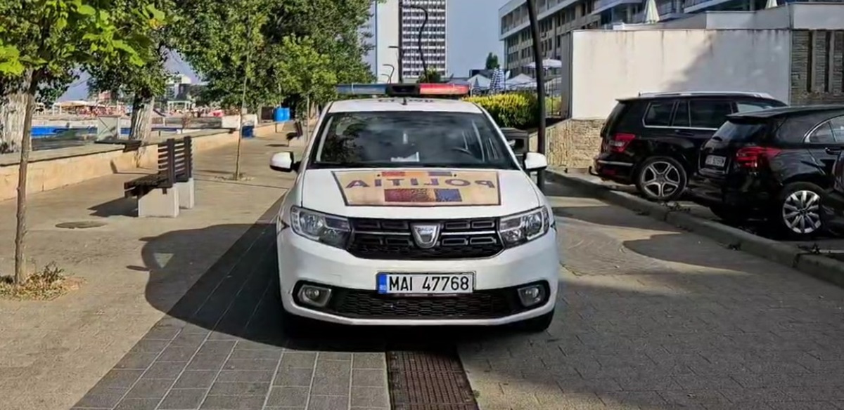Vacanță stricată în Mamaia: Ea - bătută, el - arestat preventiv pentru violență în familie, după un scandal cu palme, în fața hotelului!