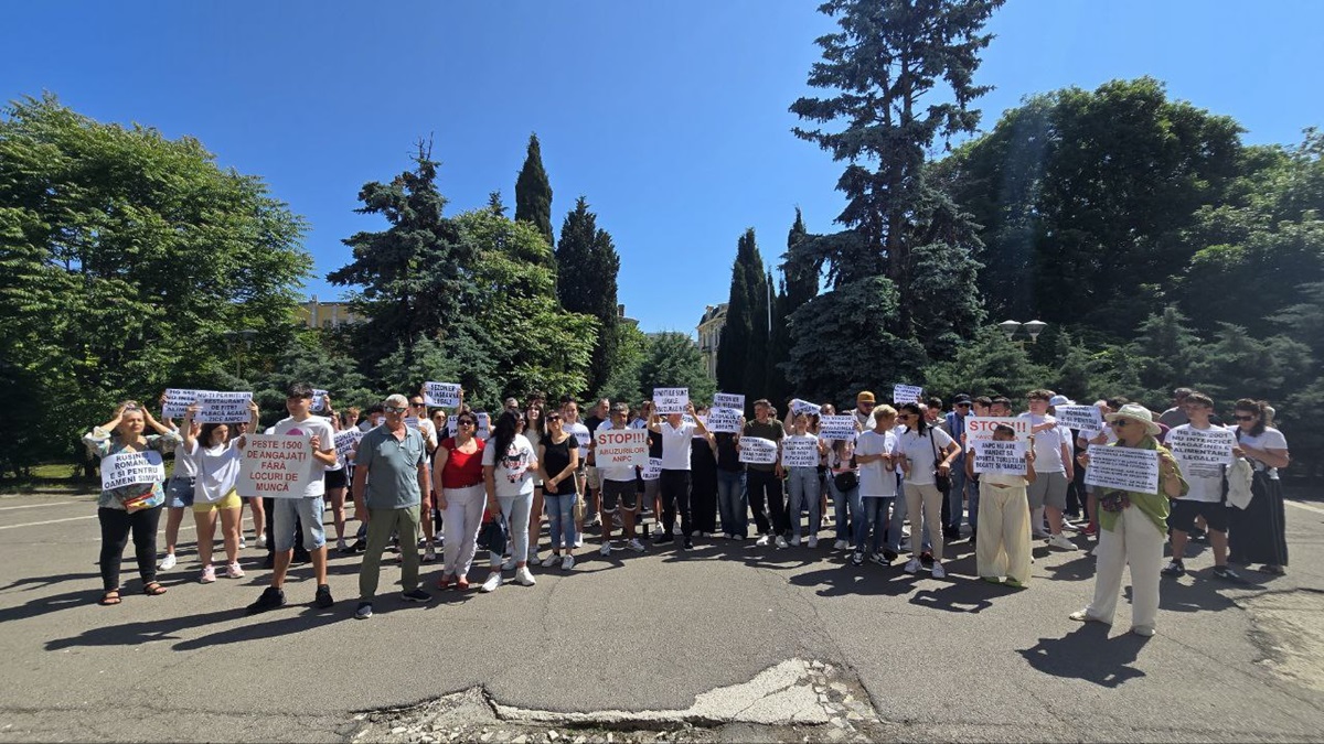 Protest Prefectura Constanța ANPC