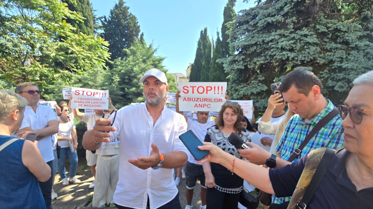 Protest Prefectura Constanța ANPC