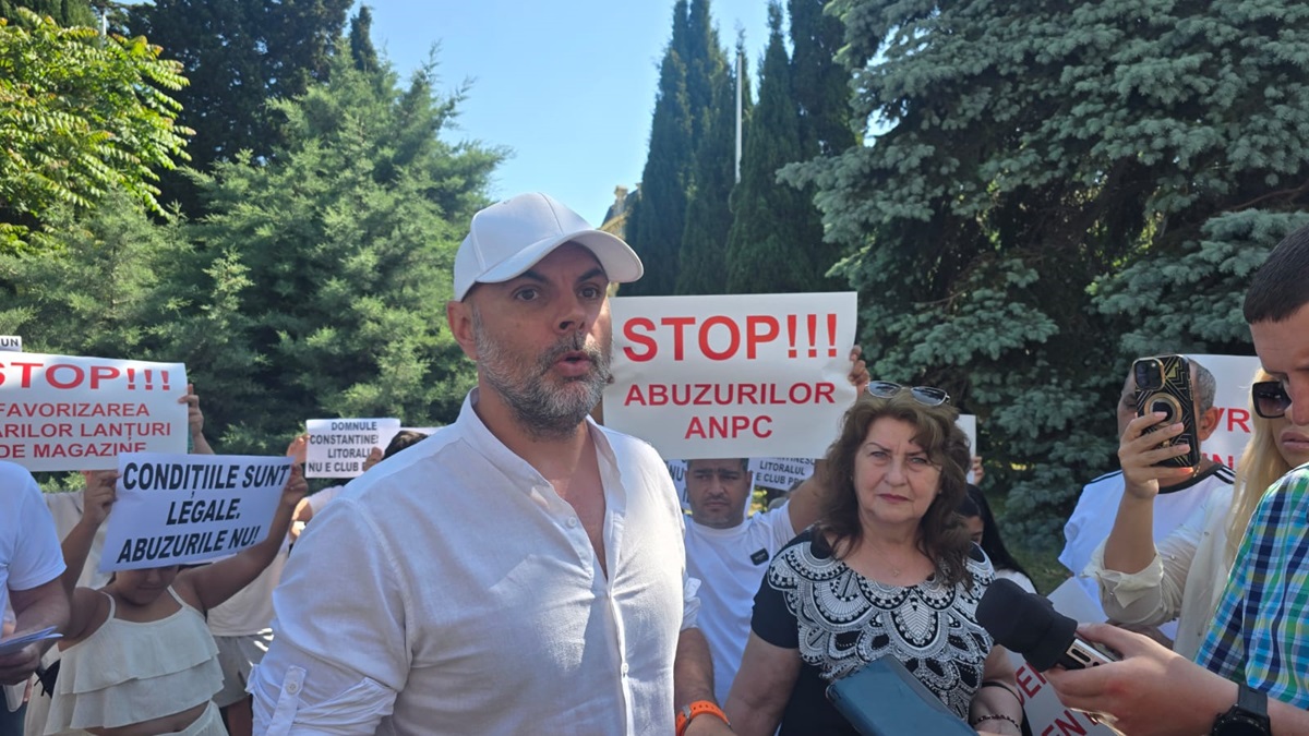 Protest Prefectura Constanța ANPC