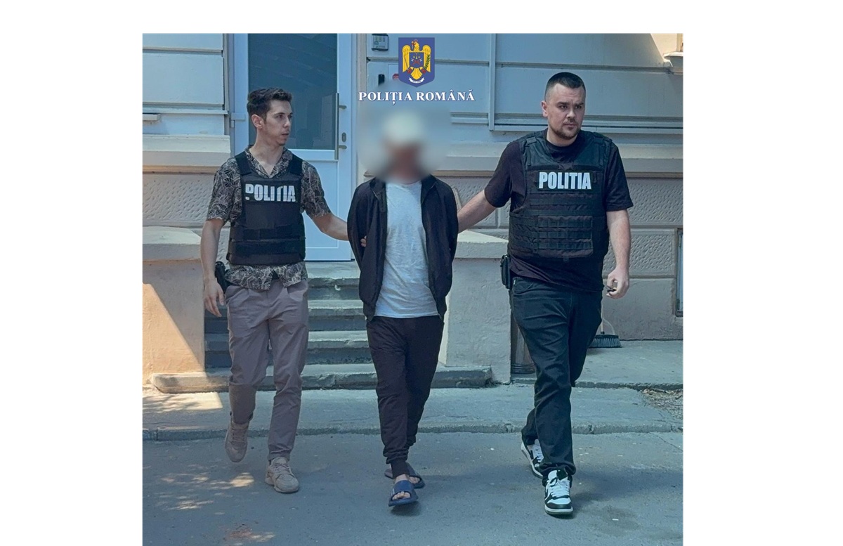 VIDEO Recidivist, reținut după ce a fost prins furând dintr-un hipermarket din Constanța