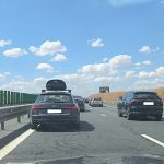 Trafic restricționat pe Autostrada A2 din cauza unui accident cu trei autoturisme