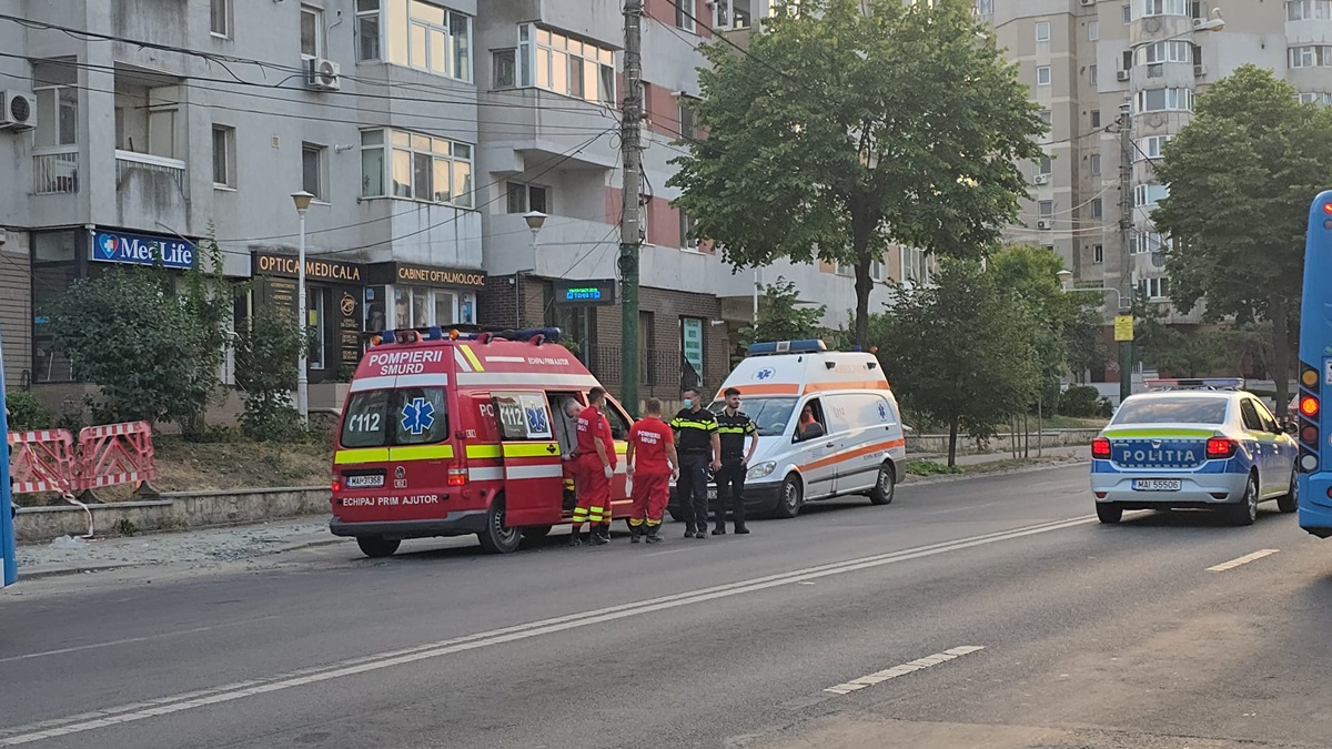 FOTO VIDEO S-a dat alarma în Tomis III, lângă ANAF. Iată ce s-a întâmplat