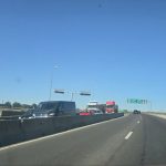 ATENȚIE, șoferi: Se circulă pe o singură bandă pe Autostrada A4, pe sensul Agigea - Ovidiu. Vezi motivul