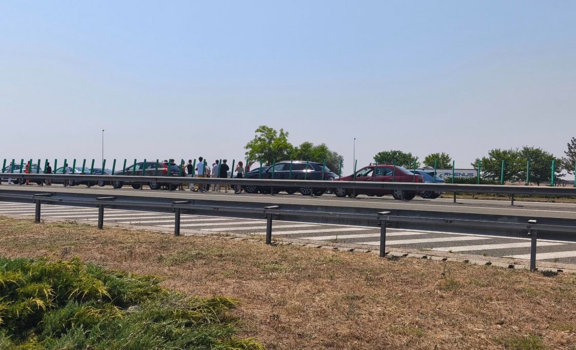 Coliziune în lanț pe Autostrada A2: șapte mașini implicate, trafic restricționat spre litoral