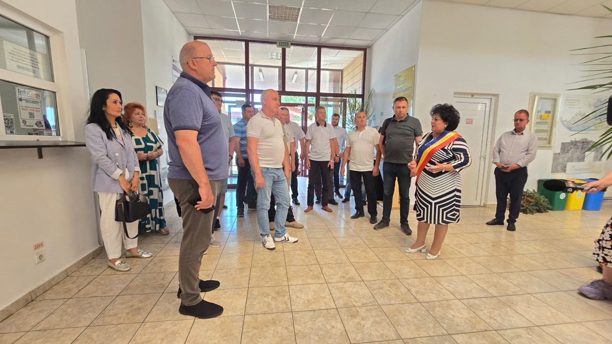 Primăria Cumpăna Mariana Gâju vizită delegație Republica Moldova proiect european