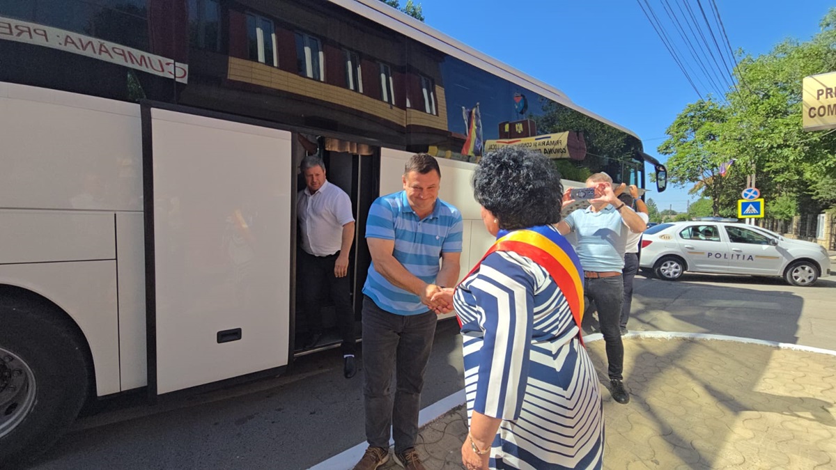 Primăria Cumpăna Mariana Gâju vizită delegație Republica Moldova proiect european