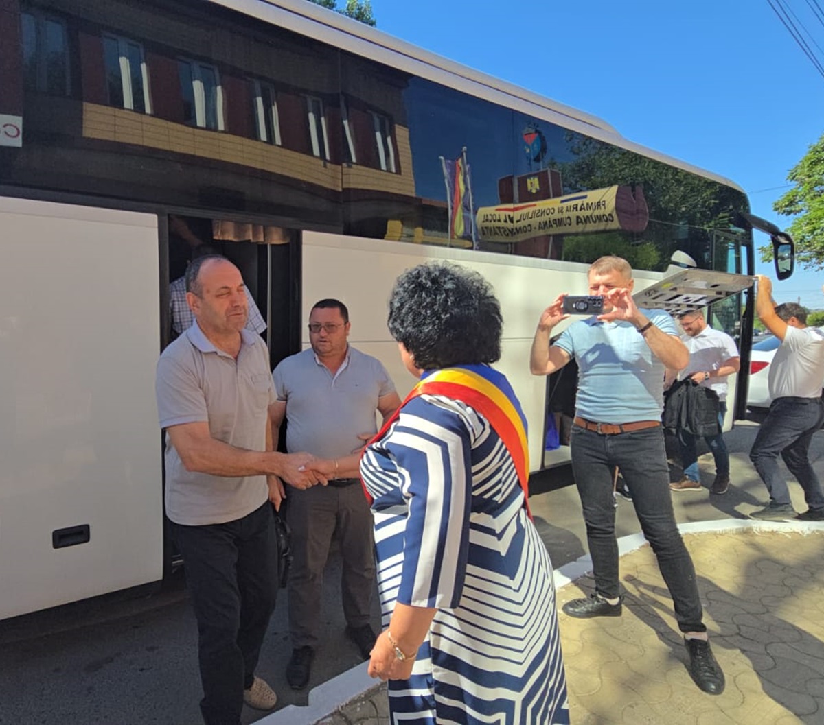 Primăria Cumpăna Mariana Gâju vizită delegație Republica Moldova proiect european