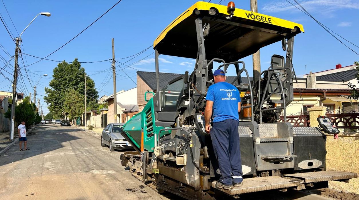 SC Confort Urban SRL anunță selecție de dosare pentru ocuparea unui post de operator freză asfalt