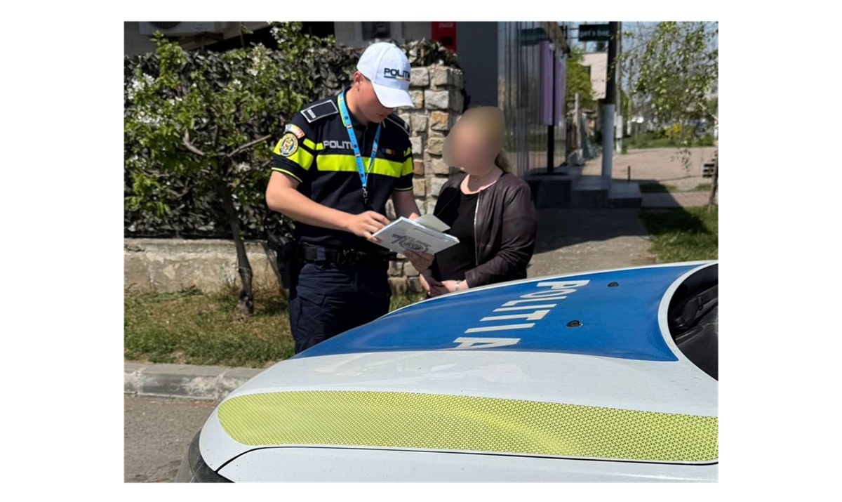 O tânără șoferiță din Tulcea ZBURA cu peste 160 km la oră, pe DN 22A, în localitatea Greci! A rămas pieton pentru 4 luni