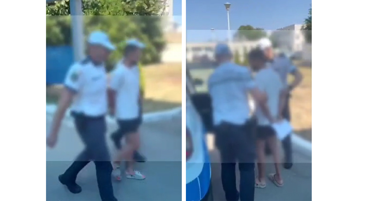 VIDEO Bătaie în trafic pe DN 39, la Tuzla: Polițiști înjurați și loviți de un șofer beat. Acesta va sta 30 de zile după gratii